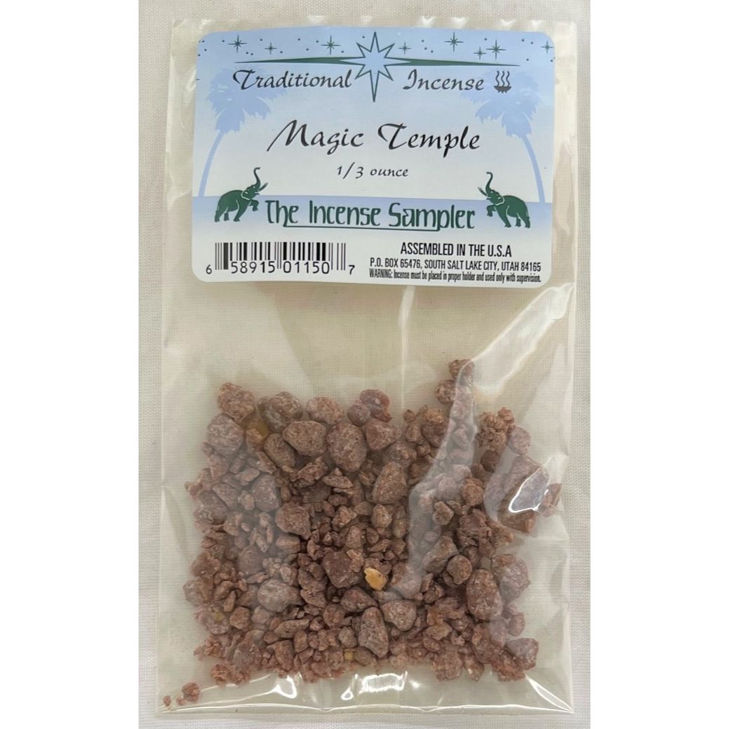 Traditional Incense - Hermitage Resins, Magic Temple