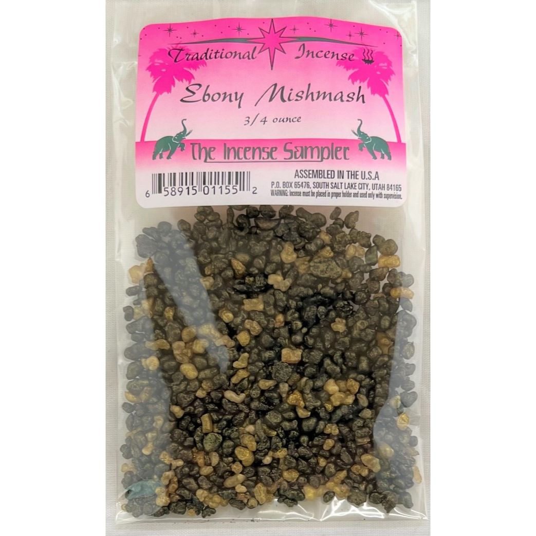 Traditional Incense - Church Blend Resins, Ebony Mishmash