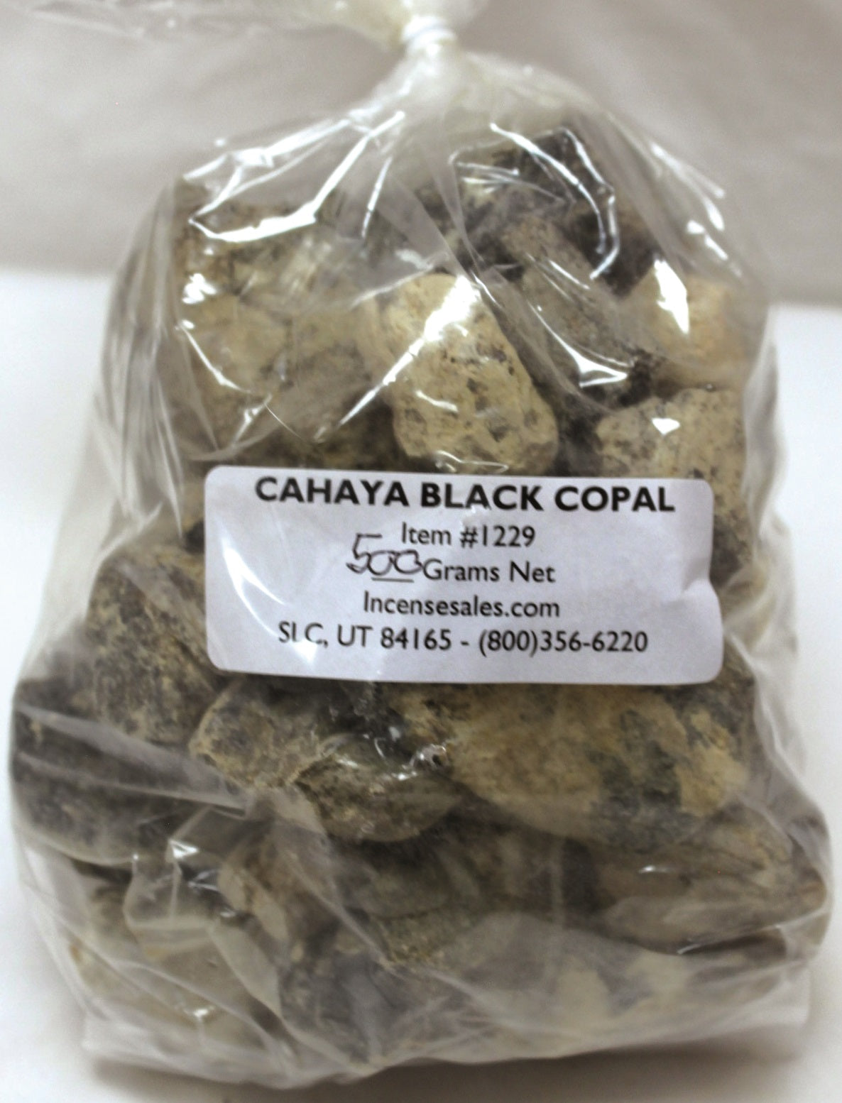 Traditional Incense - Cahaya Black Copal, Bulk