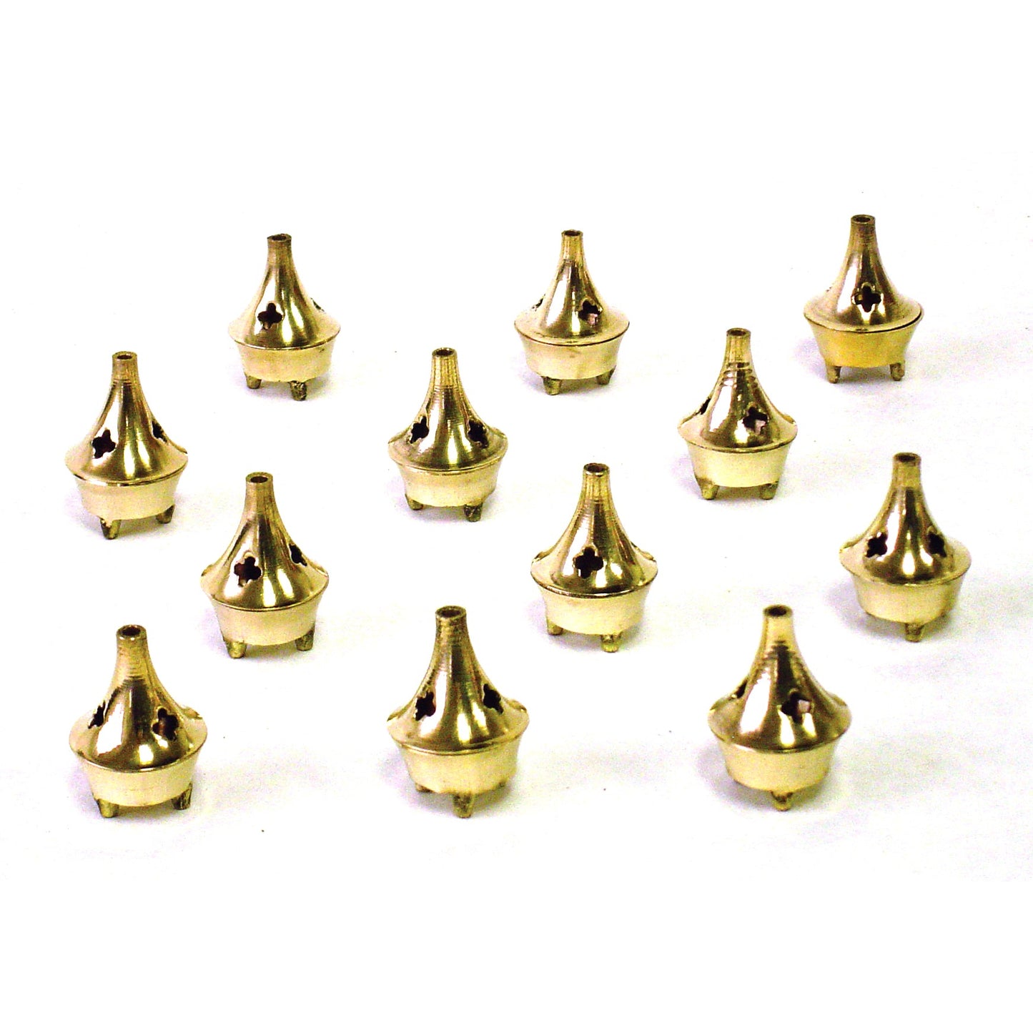 Burning Accessories - Small Brass Incense Holders