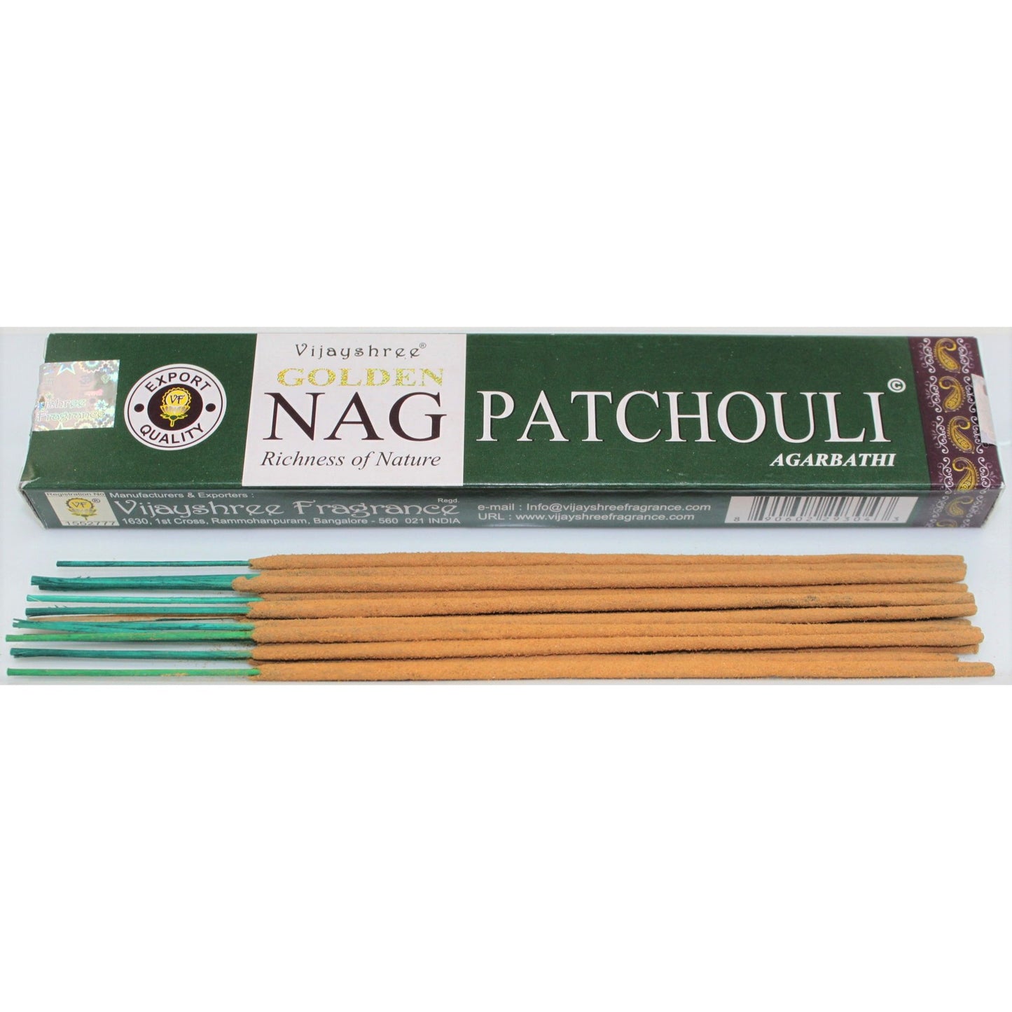 Vijayshree - Golden Nag, Patchouli