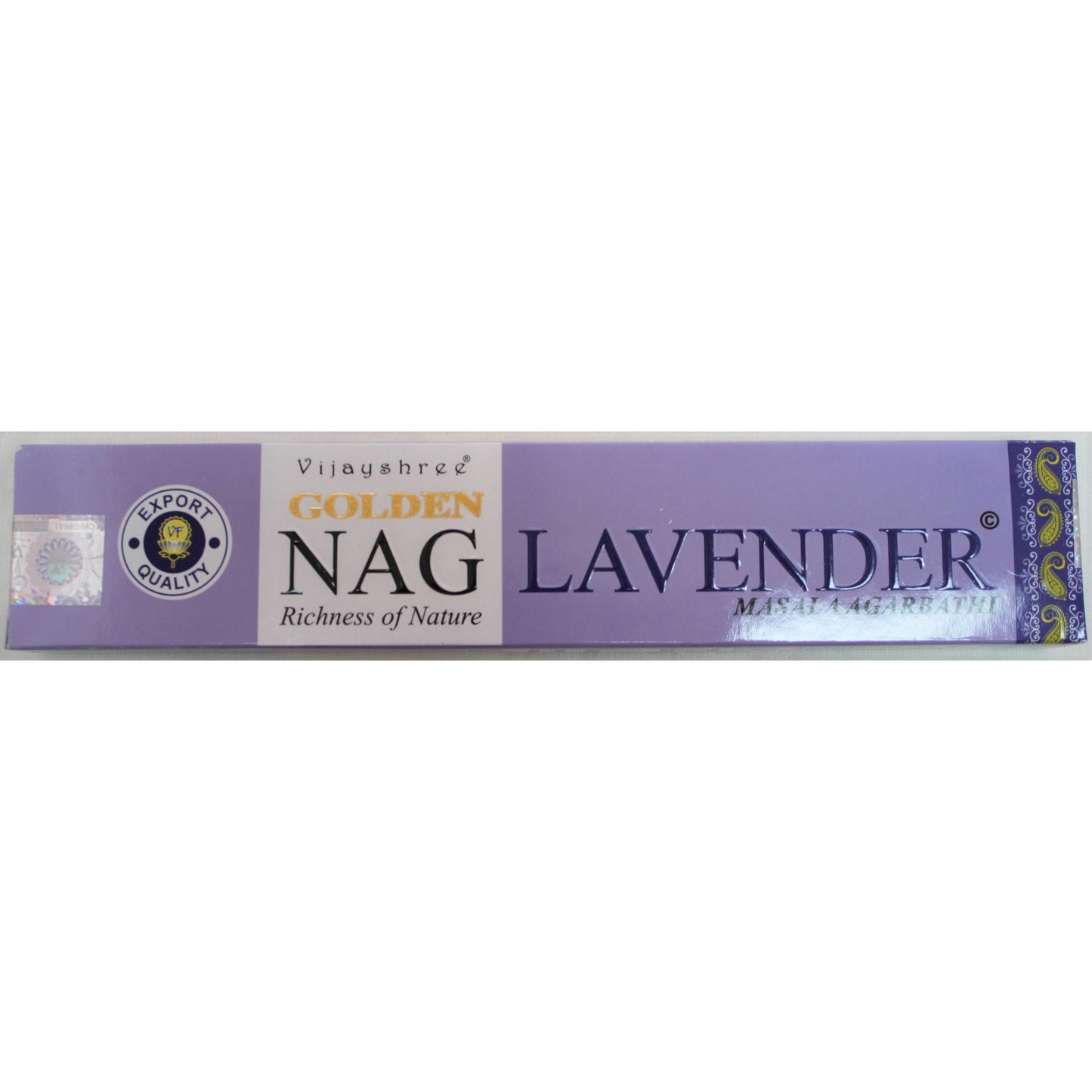 Vijayshree - Golden Nag, Lavender