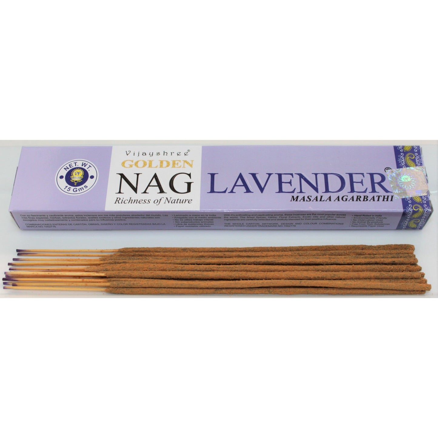 Vijayshree - Golden Nag, Lavender