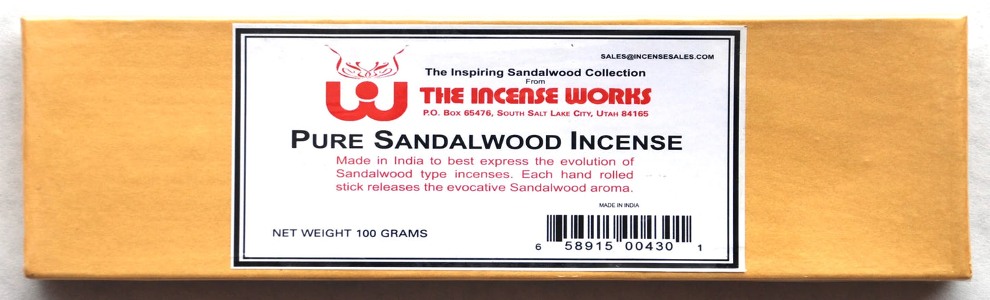 The Incense Works - Sandalwood Collection, Pure Sandal