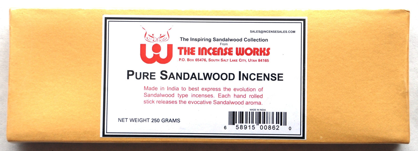 The Incense Works - Sandalwood Collection, Pure Sandal