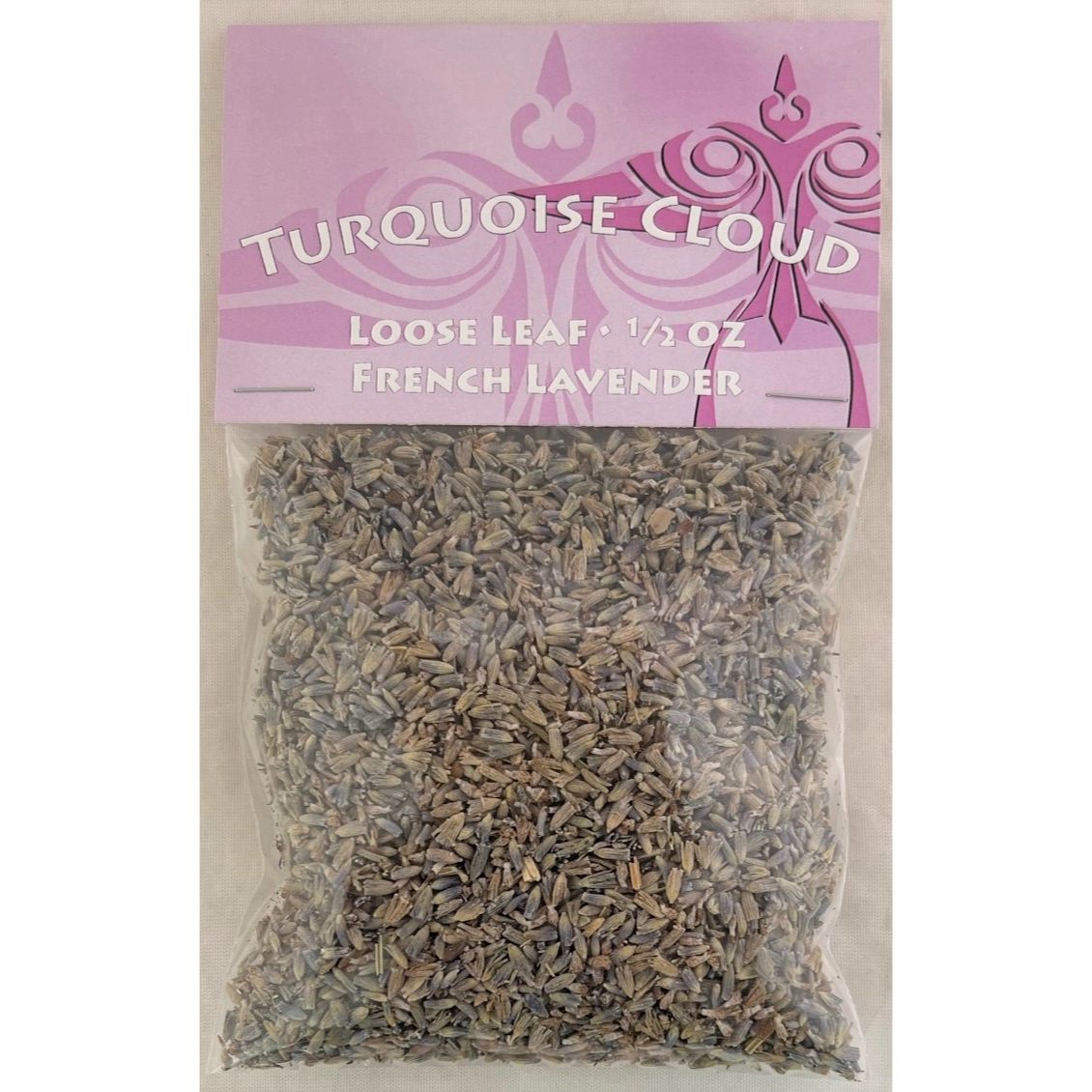 Turquoise Cloud - Loose Leaf, French Lavender Buds