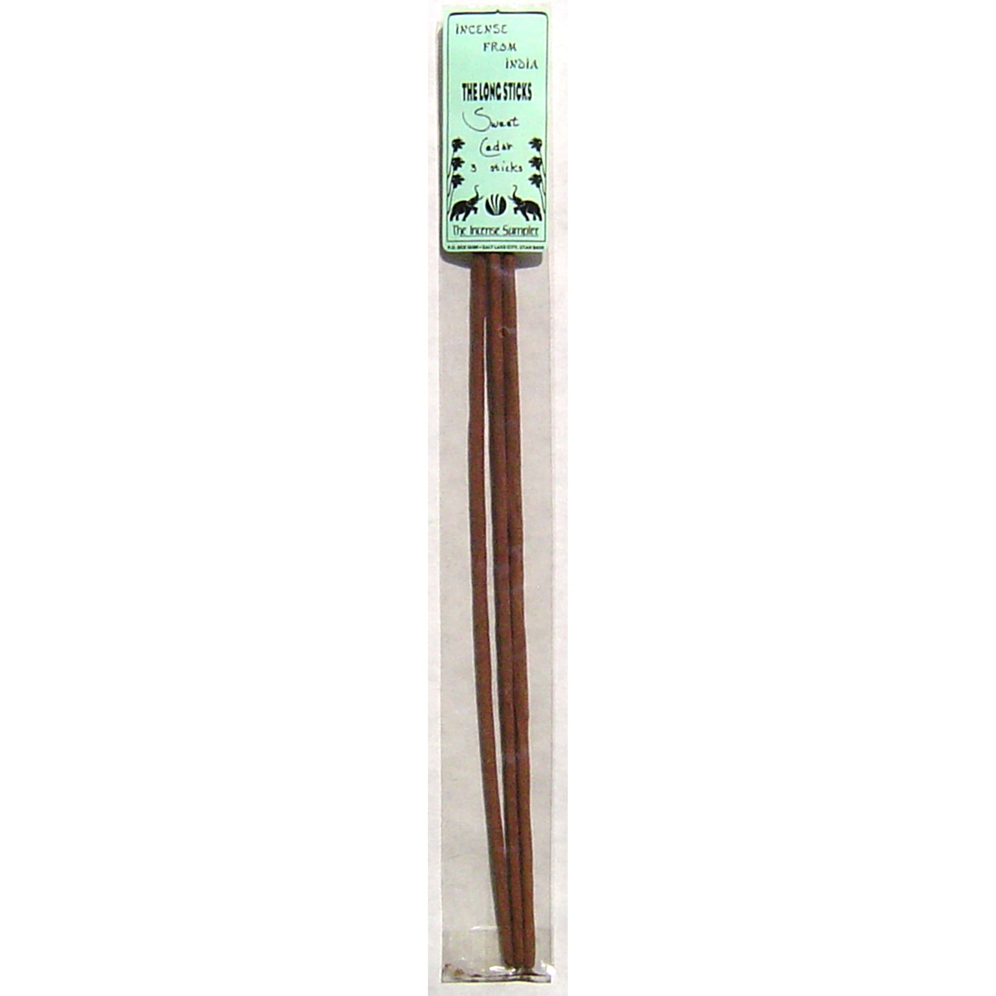 Incense From India - Sweet Cedar, 15" Garden Sticks