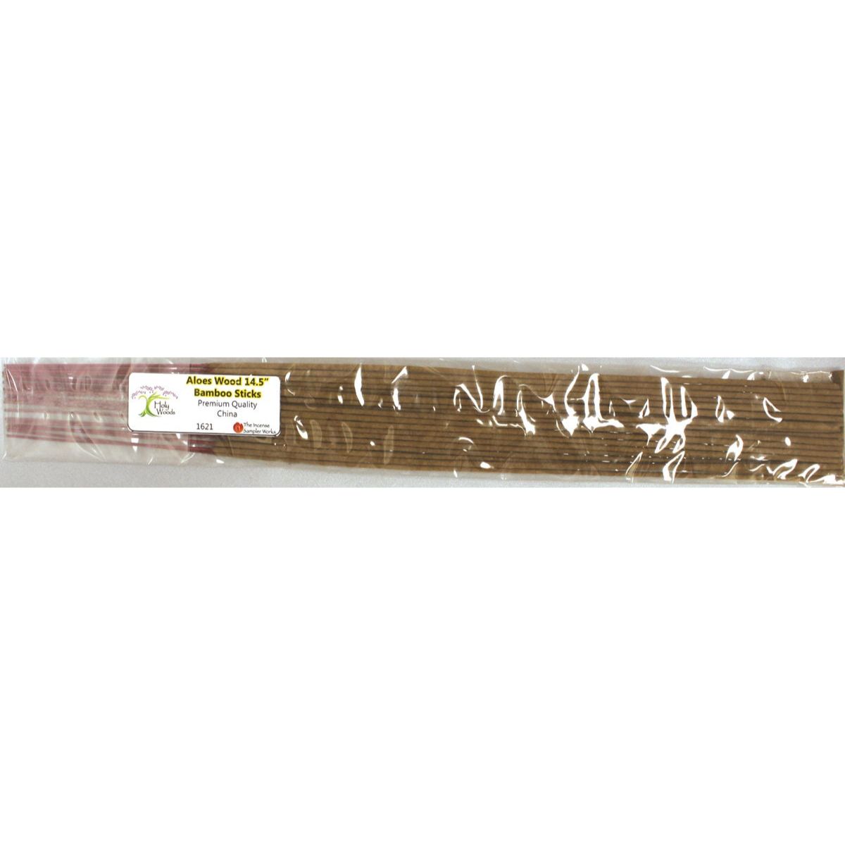 Holy Woods - Aloes Wood Bamboo Core, 14.50" 20 Sticks