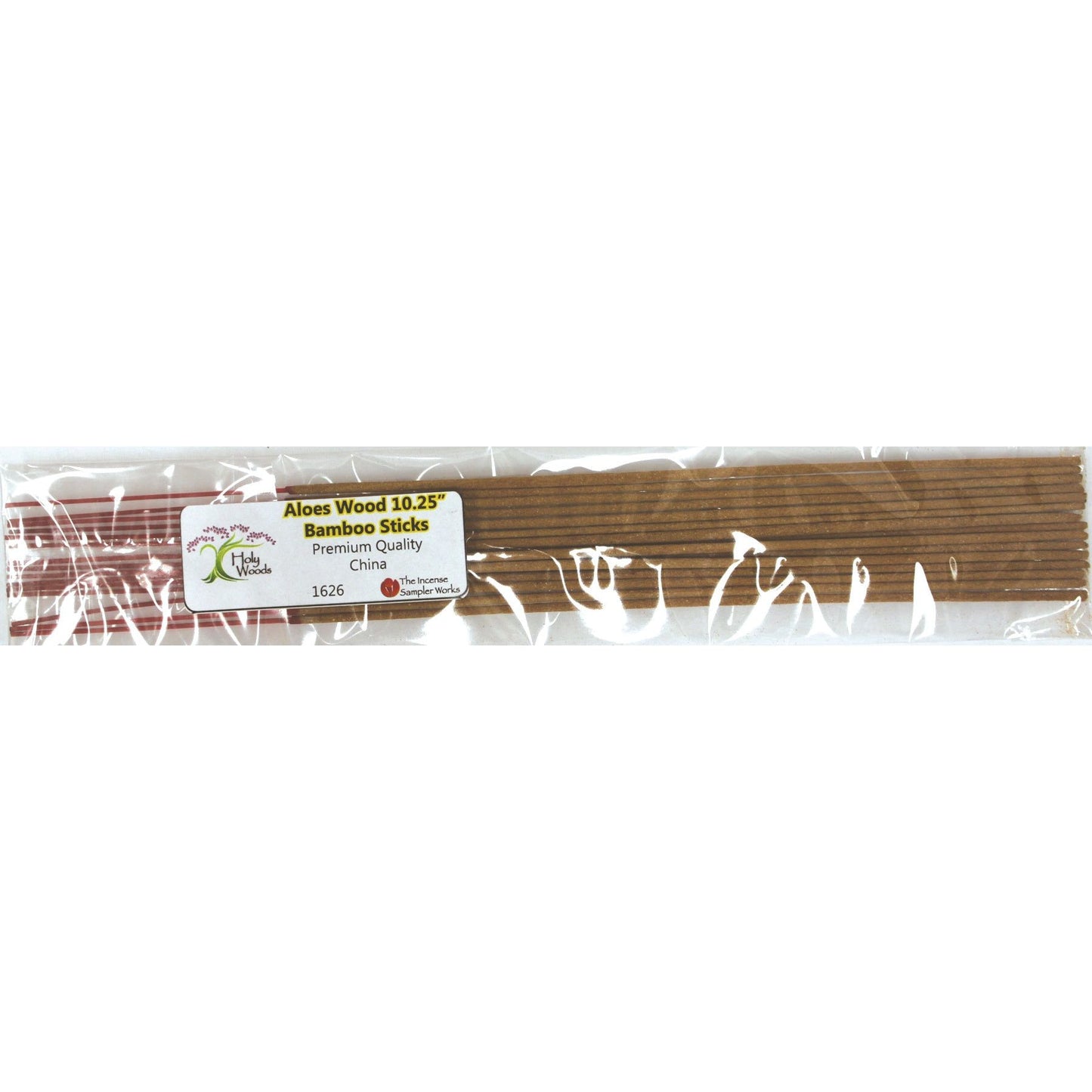 Holy Woods - Aloes Wood Bamboo Core, 10.25" 20 Sticks