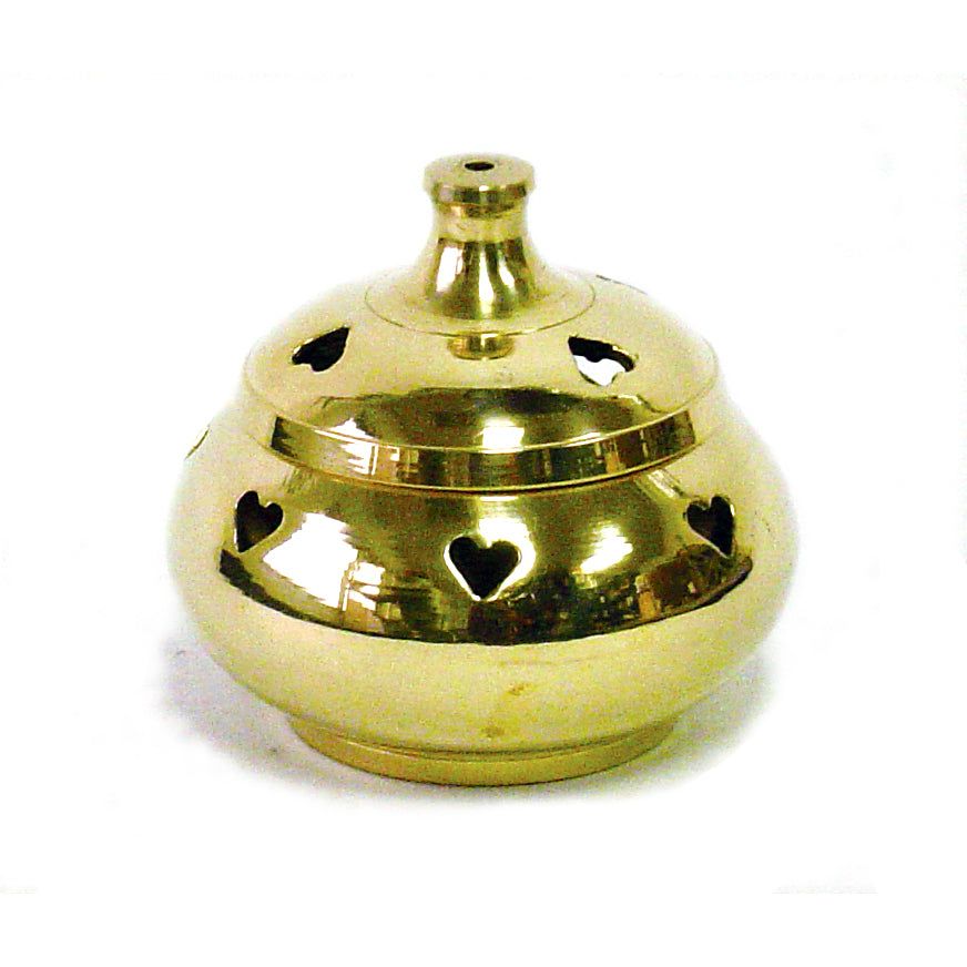 Burning Accessories - Large Brass Charcoal Burner