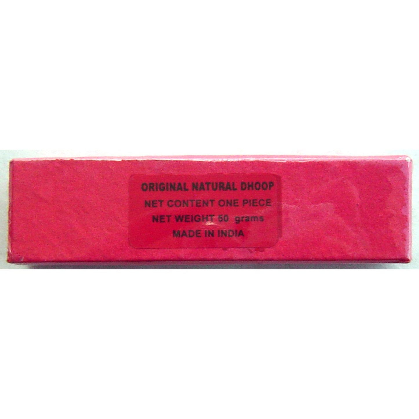 Traditional Indian Incense - Original Natural Dhoop, Red Box