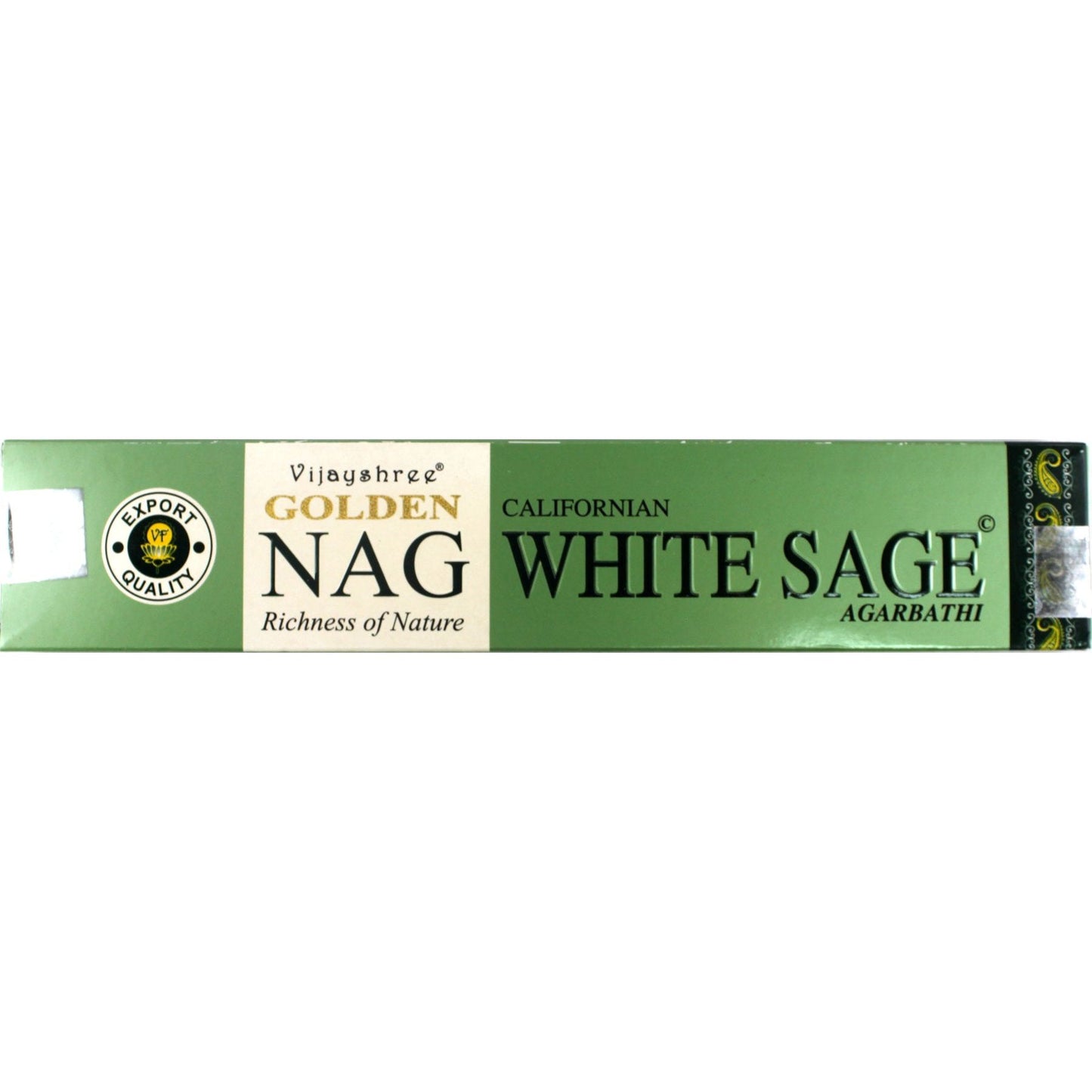 Vijayshree - Golden Nag, White Sage